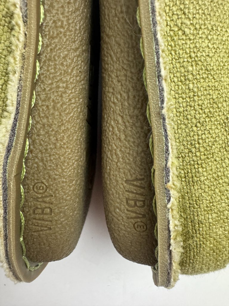 Vibae Zuma Linen Sagebrush Green Handmade Slip - On Sz 7 ( Eu37) — image 7 of 8